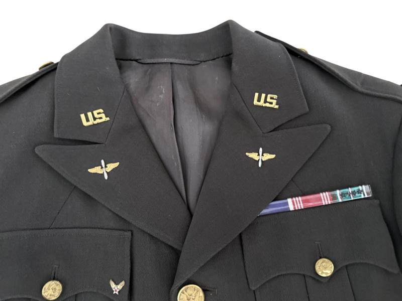 U.S. 9th Air Force Airborne Command Service Dress Named 1944 - Nice Used Condition