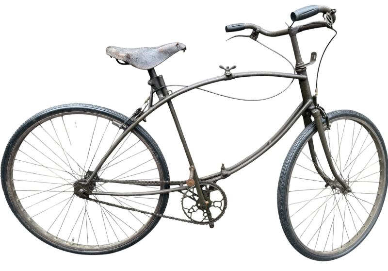 Rare 1st Pattern Double Tube Frame British (Airborne) BSA Folding Bicycle Double Tube Frame - Nice Used Condition
