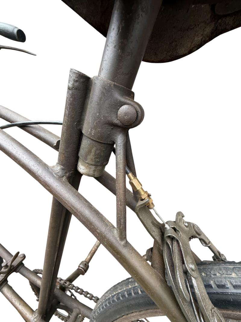Rare 1st Pattern Double Tube Frame British (Airborne) BSA Folding Bicycle Double Tube Frame - Nice Used Condition