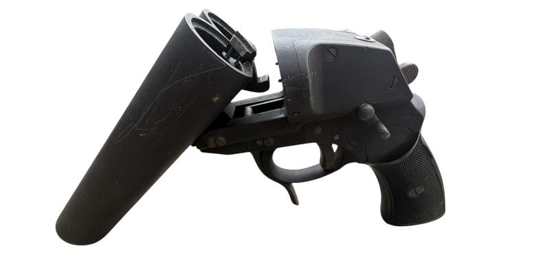 Luftwaffe Double Barrel Flare Pistol Nice Used Condition