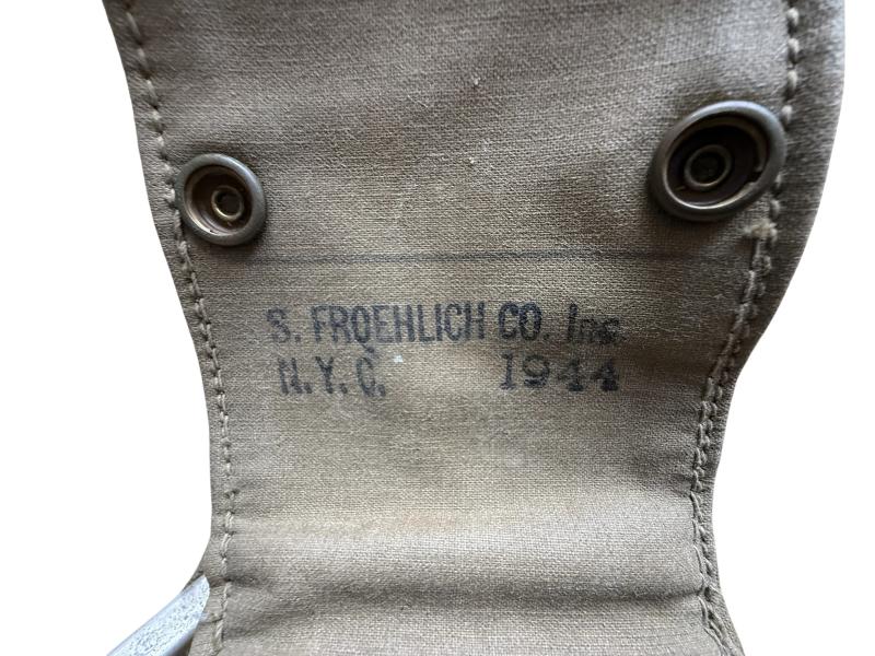 U.S Airborne And SOE Bacon Transmitter-Receiver AN/PPN-1 Canvas Carring Bag 1944 Nice -Used Condition