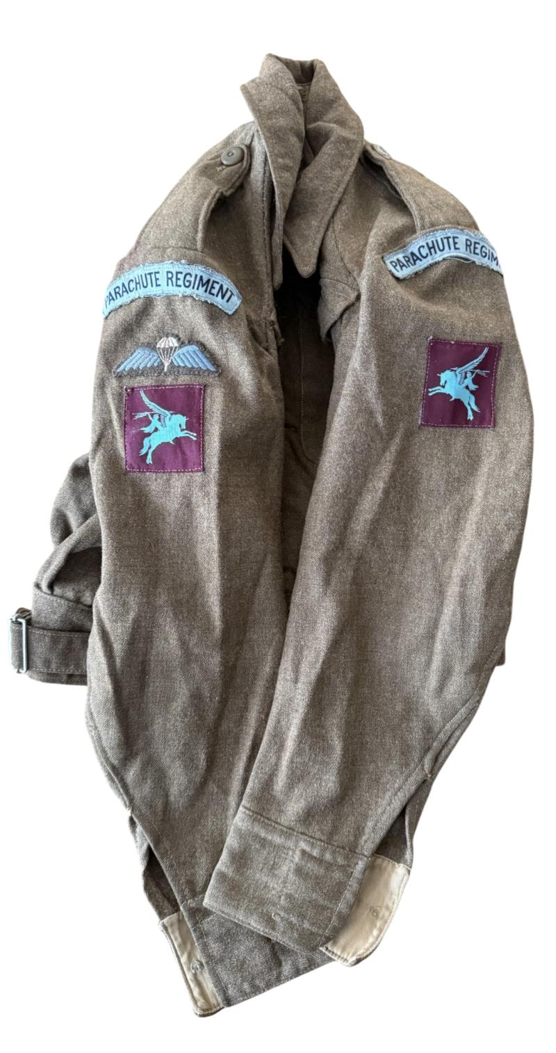 British (Airborne) Parachute Regiment Battle Dress Jacket - Nice Used Condition