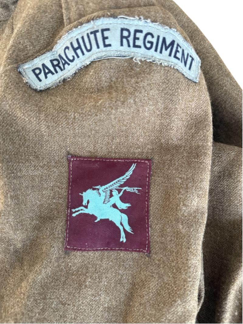 British (Airborne) Parachute Regiment Battle Dress Jacket - Nice Used Condition