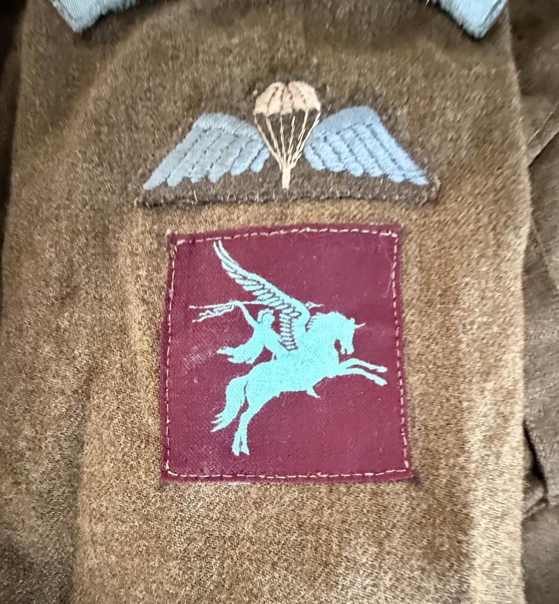 British (Airborne) Parachute Regiment Battle Dress Jacket - Nice Used Condition