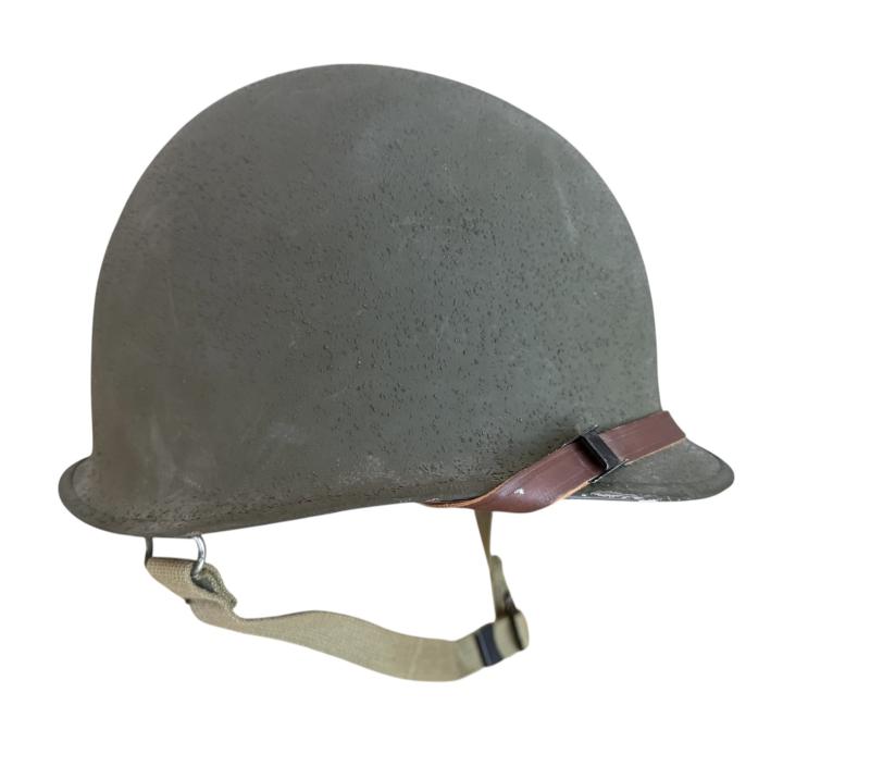 U.S. M1 Helmet Fitted With Seaman Paper Company liner - Near Mint Condition
