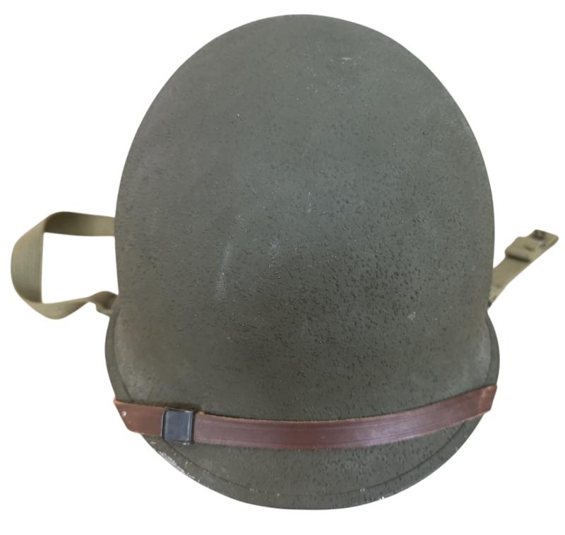 U.S. M1 Helmet Fitted With Seaman Paper Company liner - Near Mint Condition