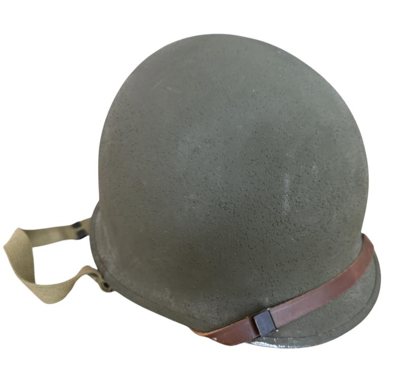 U.S. M1 Helmet Fitted With Seaman Paper Company liner - Near Mint Condition