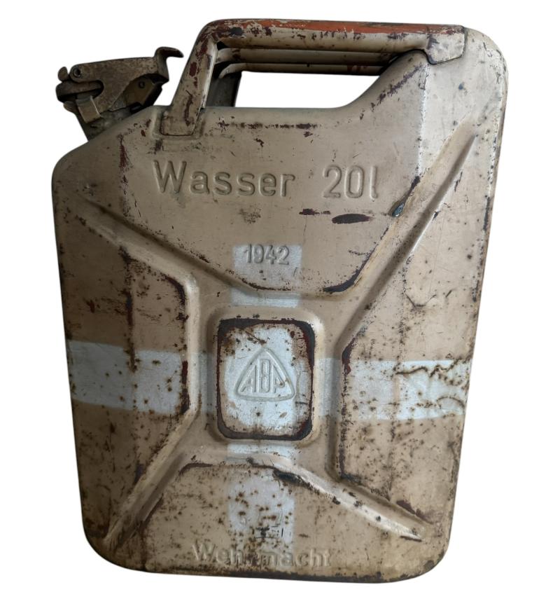 Wehrmacht Water Jerrycan 1942 - Nice Used Condition
