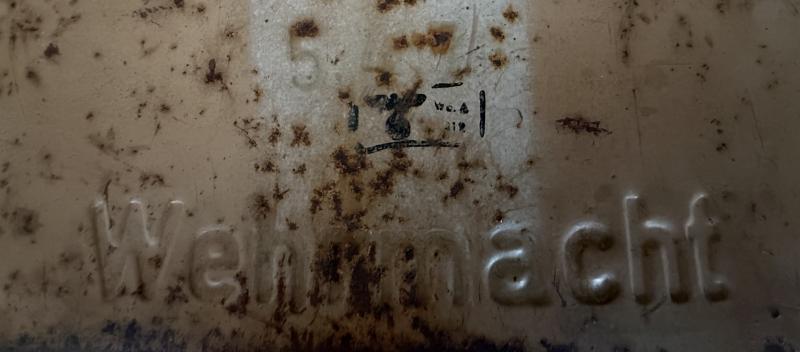 Wehrmacht Water Jerrycan 1942 - Nice Used Condition