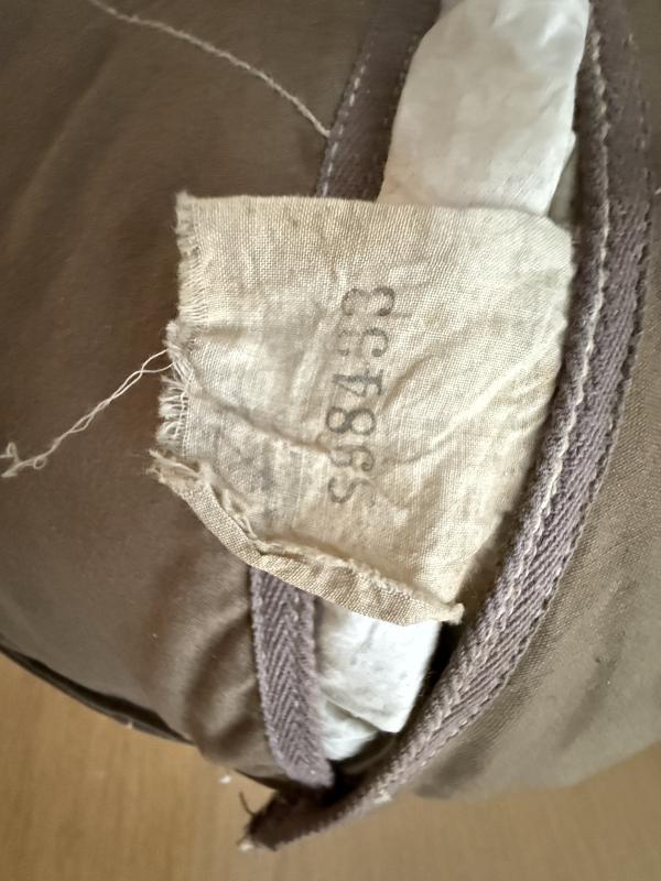 British (Airborne) Rare White Container Parachute Complete With Lines - Nice Used Condition