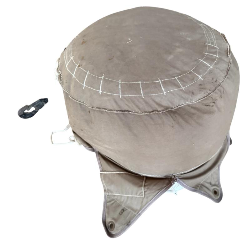 British (Airborne) Rare White Container Parachute Complete With Lines - Nice Used Condition