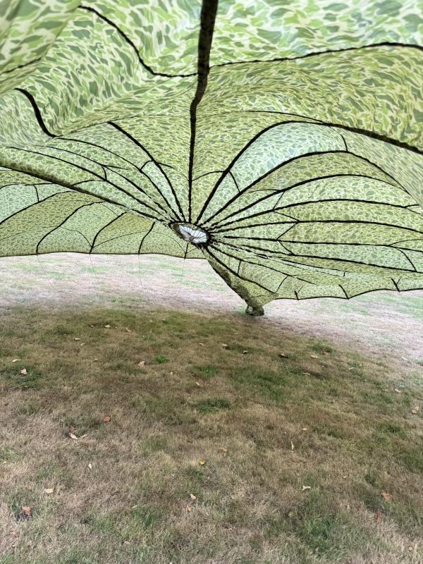 U.S. Airborne T-5 Parachute Camouflaged Canopy - Nice Used Condition
