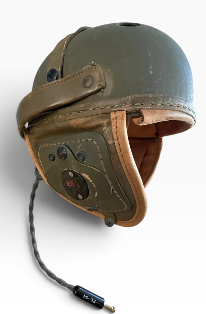 U.S. Tank i.e. Crash Helmet Complete With Earphones And Goggles -Unussued Condition
