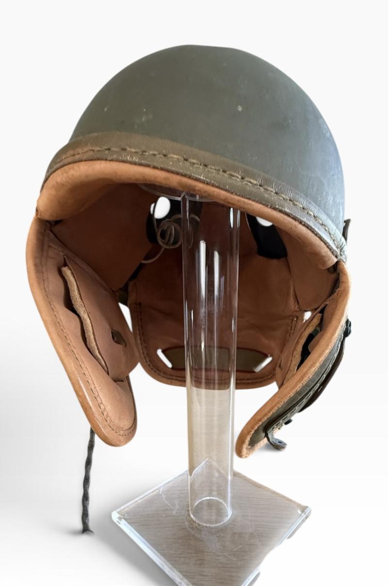 U.S. Tank i.e. Crash Helmet Complete With Earphones And Goggles -Unussued Condition
