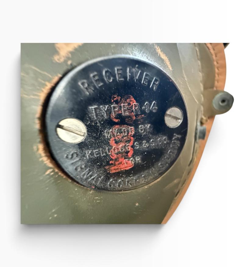U.S. Tank i.e. Crash Helmet Complete With Earphones And Goggles -Unussued Condition