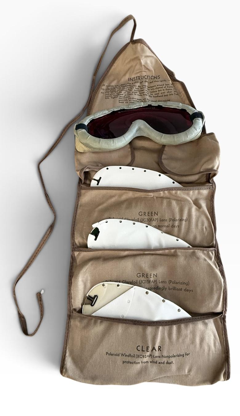 U.S. Tank i.e. Crash Helmet Complete With Earphones And Goggles -Unussued Condition