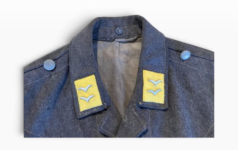 Luftwaffe Flight/Fallschirmjager Enlisted Men Flight Blouse - Nice Used Condition