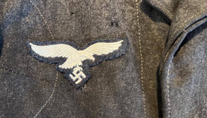 Luftwaffe Flight/Fallschirmjager Enlisted Men Flight Blouse - Nice Used Condition