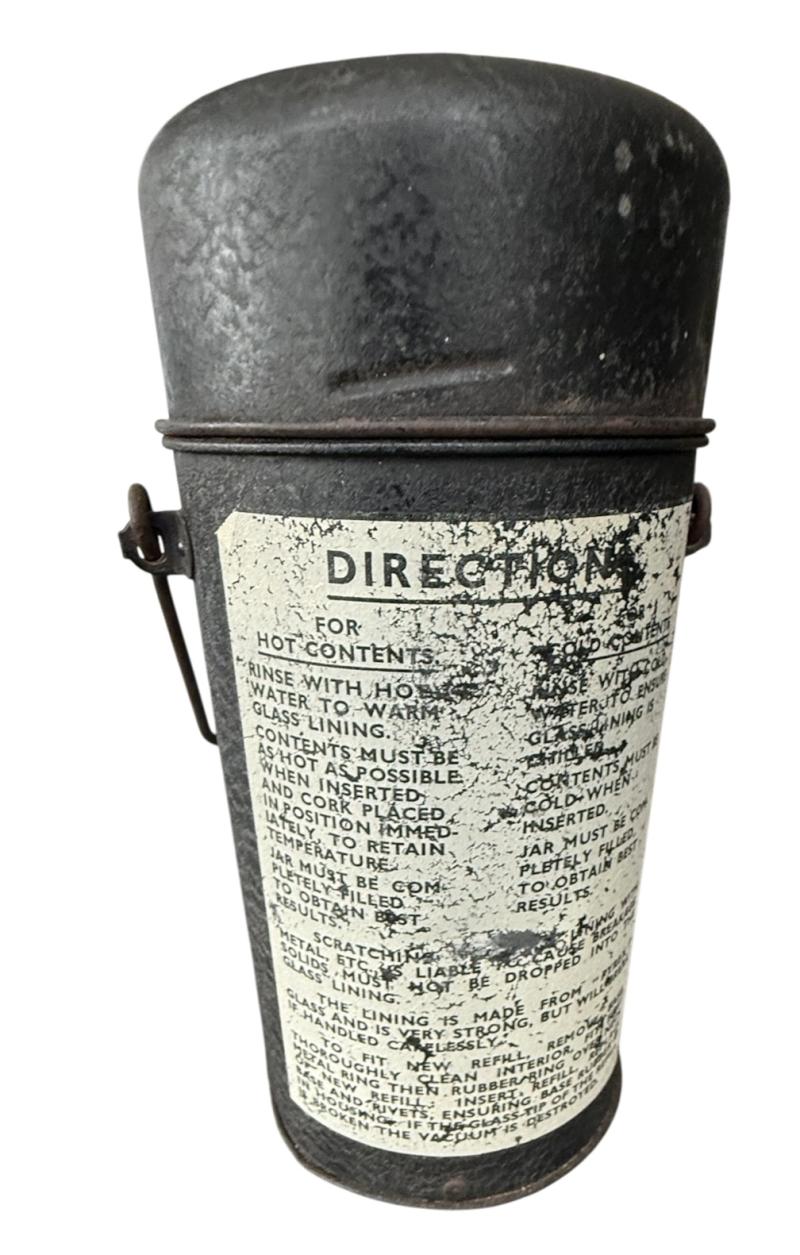 British (Airborne) Thermos Flask 1944 - Nice Used Condition