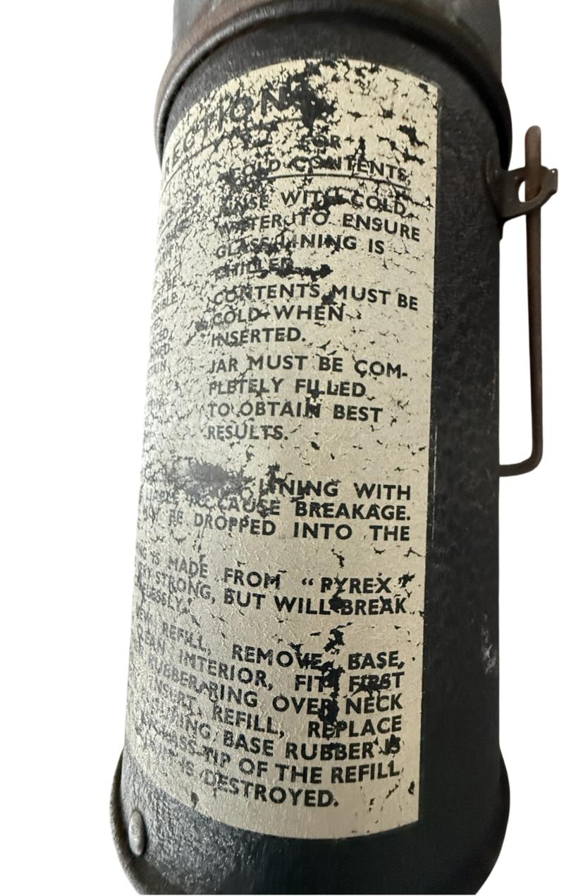 British (Airborne) Thermos Flask 1944 - Nice Used Condition