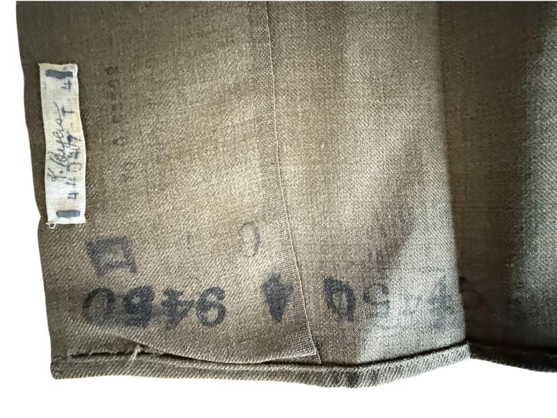 U.S. Flannel Shirt Original Mounted 82nd Airborne Size 15/33 - Nice Used Condition