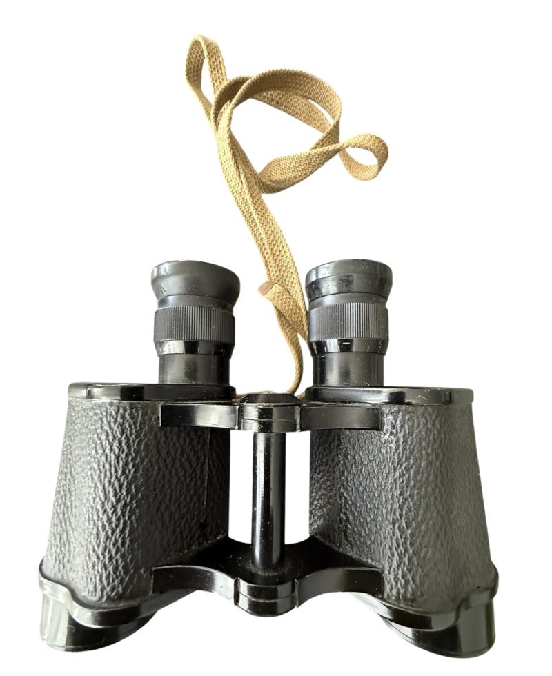 British 1937 Pattern Binocular Case 1939 & Binoculars 1938 - Nice Used Condition
