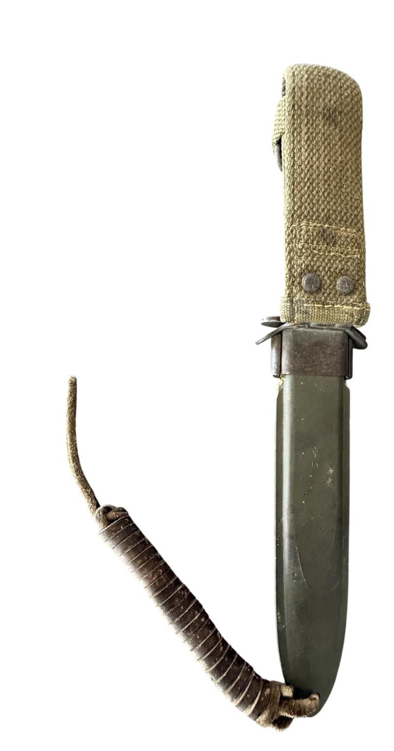U.S. 3rd Model M3 Trench Knife and M8 Scabbard Makers Mark