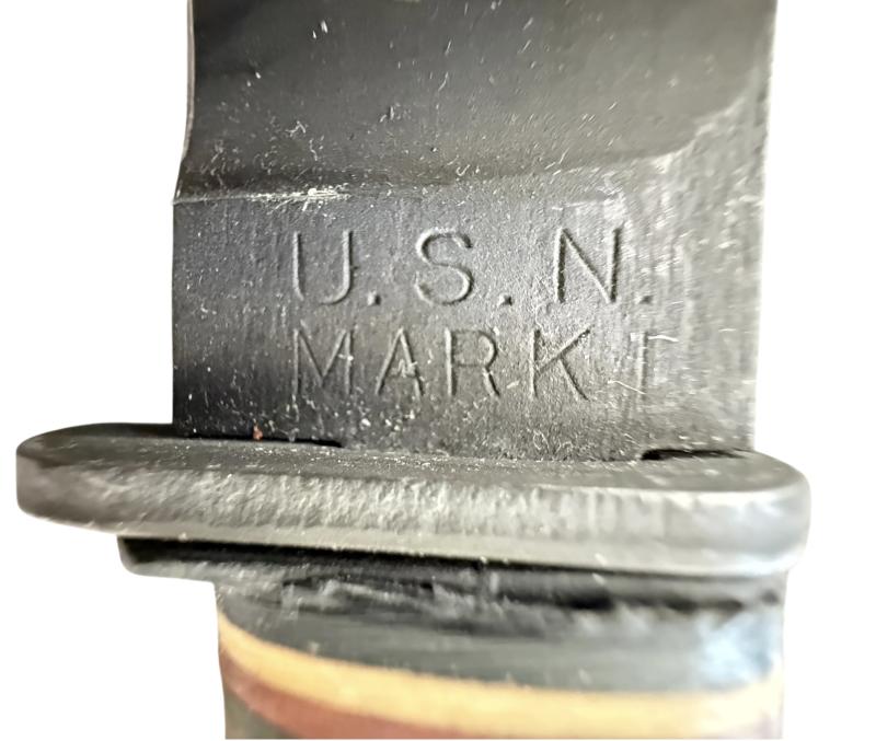 USN Mark 1 Fighting Knife by PAL with Mk1 Scabbard - Near Mint Condition