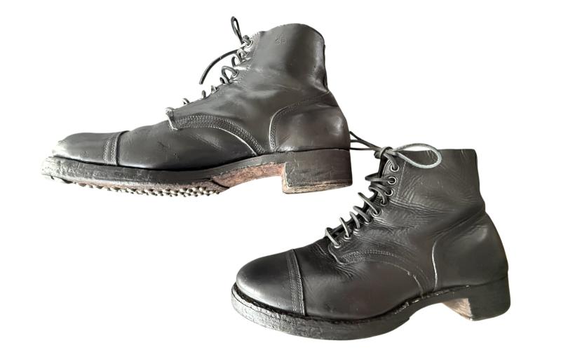 British Ammunition Boots 1944 Size 9 1/2 - Nice Used Condition