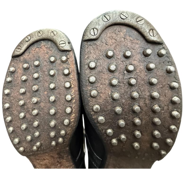 British Ammunition Boots 1944 Size 9 1/2 - Nice Used Condition