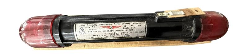 U.S. (Airborne) Lamp Assembly Indentification Aerial Delivery Container - Unissued Condition