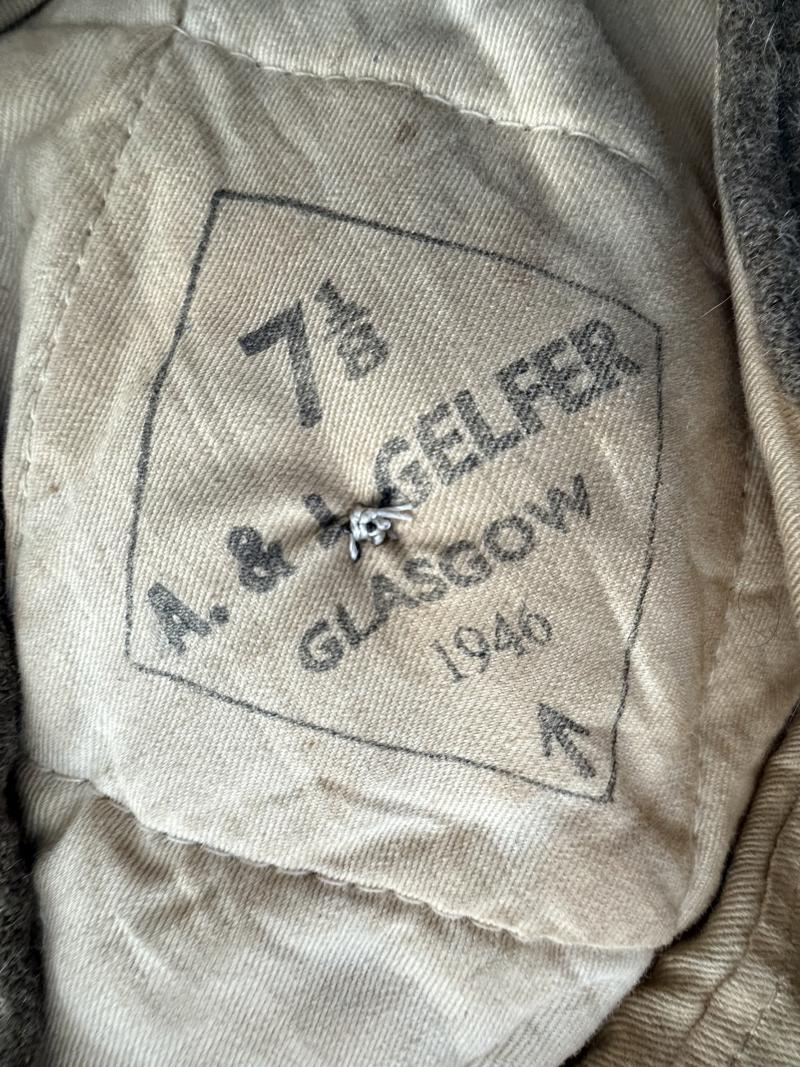 Seaforth Highlanders Tam o' Shanter 1946 - Nice Used Condition