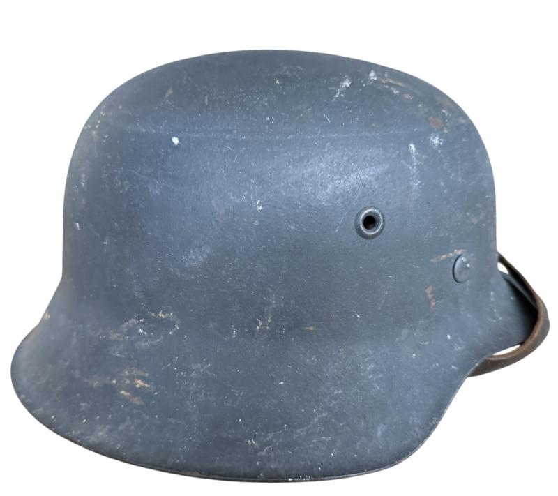 WH (Luftwaffe) Luftwaffe Single Decal M42 Combat Helmet - Nice Used Condition