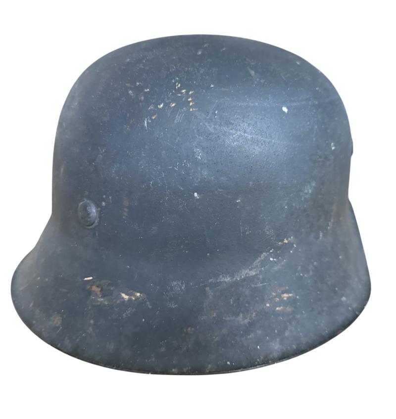 WH (Luftwaffe) Luftwaffe Single Decal M42 Combat Helmet - Nice Used Condition