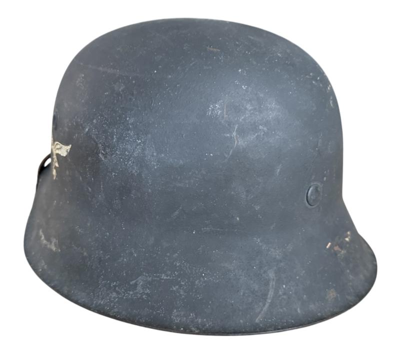WH (Luftwaffe) Luftwaffe Single Decal M42 Combat Helmet - Nice Used Condition