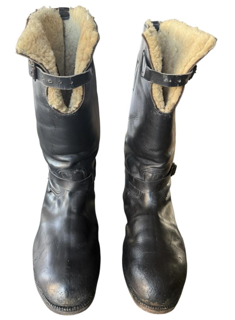 Rare RAF/RAAF/USAAF Australian Made 1936 Pattern 'Bedggood' Flying Boots Size 10