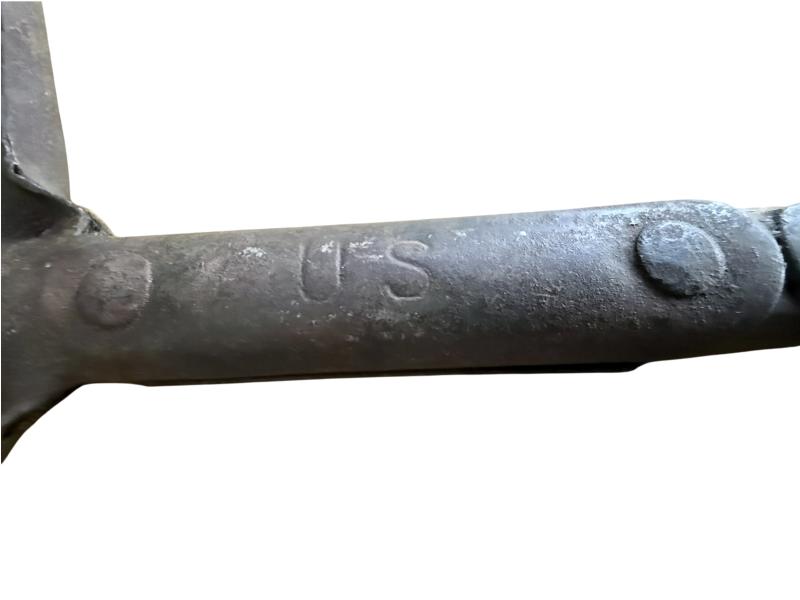 U.S. (Airborne) M-1910 Shortened T-Shovel & Cover - Nice Used Condition