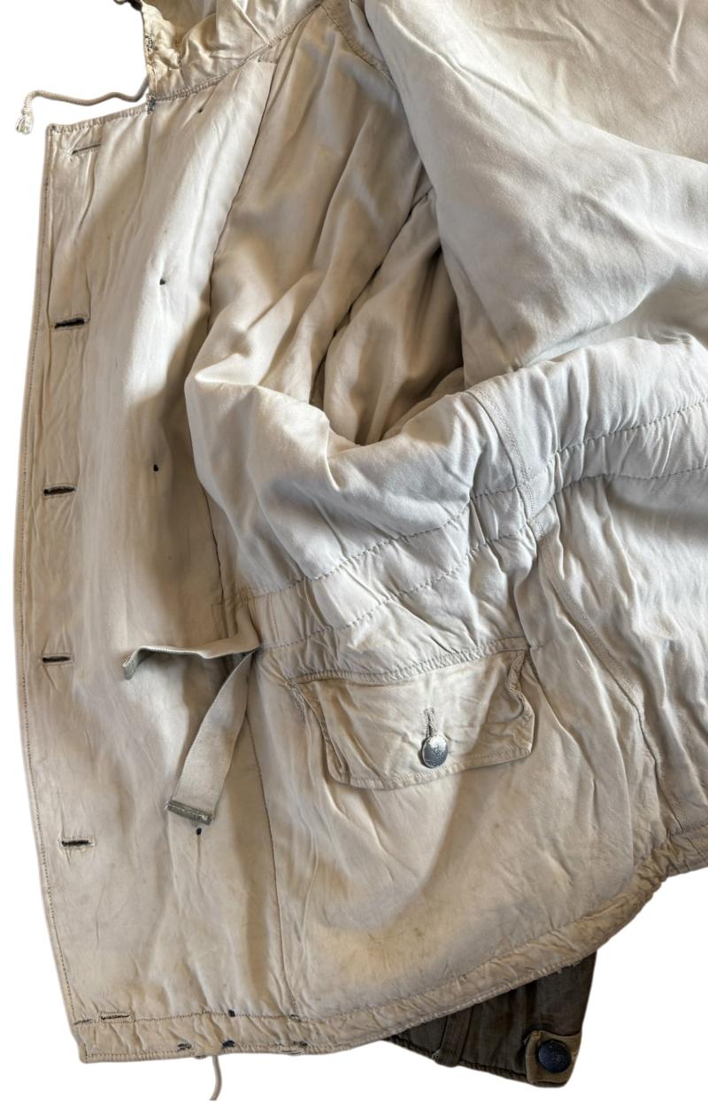WH (HEER) Reversible Gray/White Winter Parka - Nice Used Condition