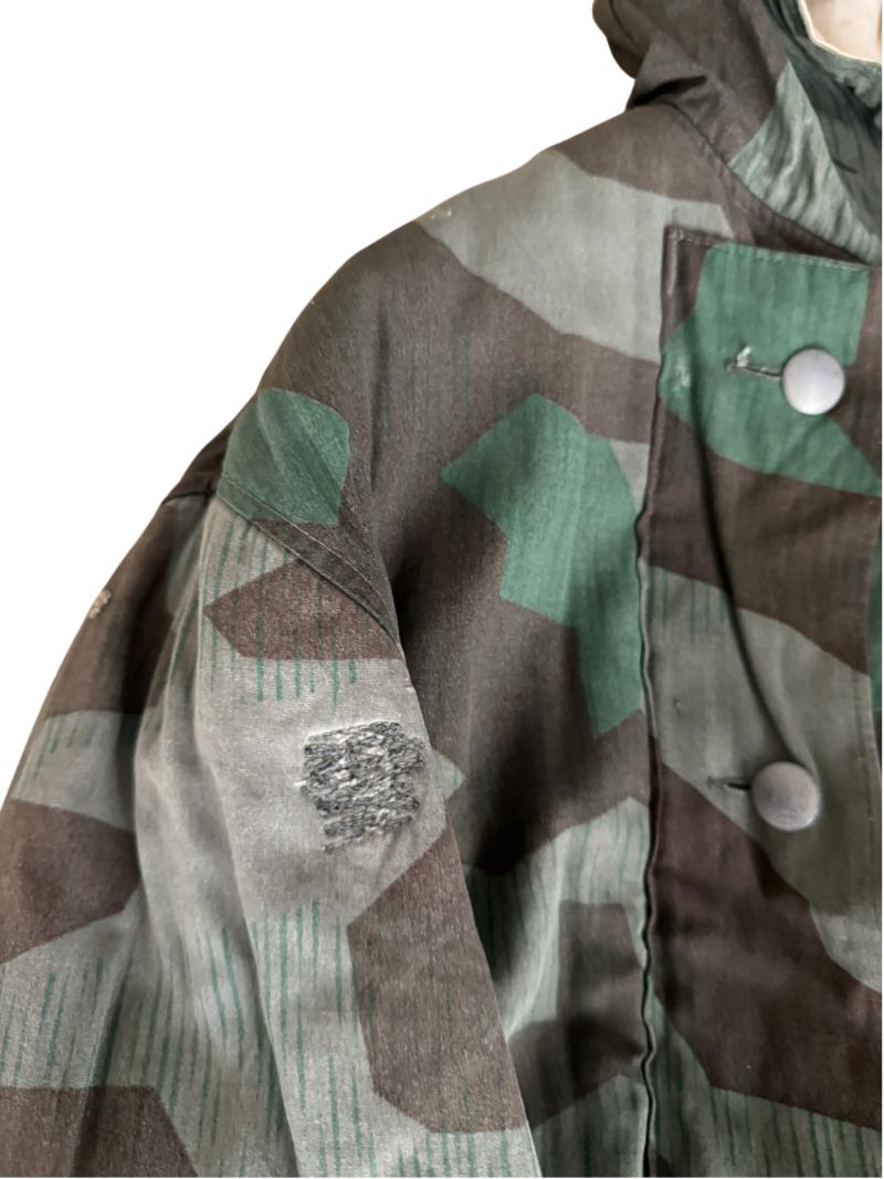 WH (HEER) Reversible 'Splittertarn' Camouflage Parka - Nice Used Condition