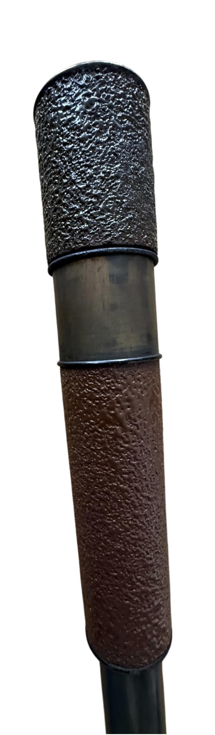British MK2 Scout Regiment Telescope & Leather Carrying Case - Nice Used Condition