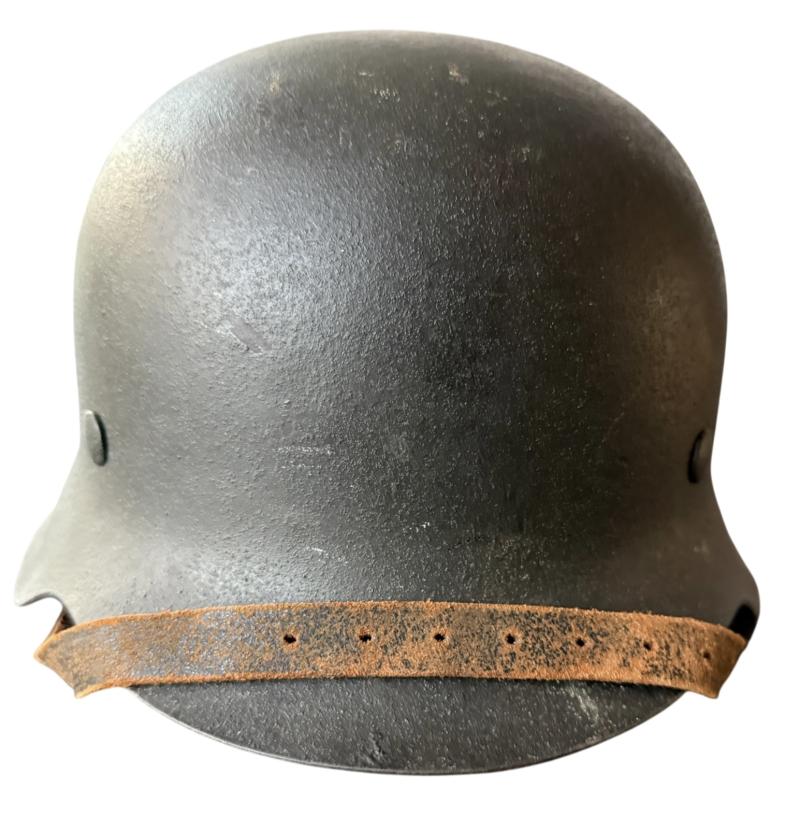 Kriegsmarine Single-decal M42 Combat Helmet - Nice Used Condition