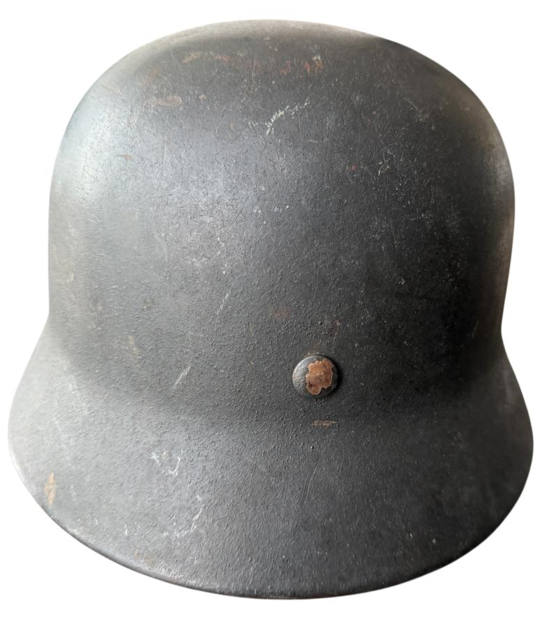 WH (Luftwaffe) Single Decal M40 Combat Helmet - Nice Used Condition