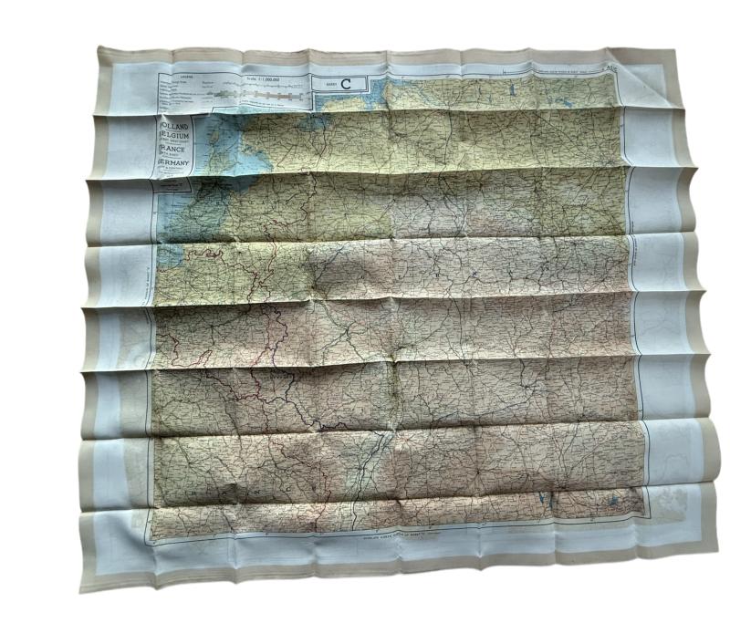 British Silk Escape Map C/E And Escape Map Wallet Nice Used Condition