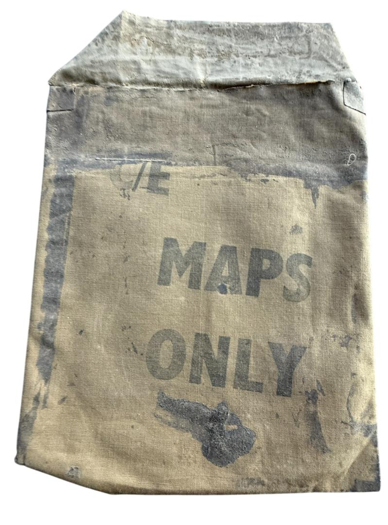 British Silk Escape Map C/E And Escape Map Wallet Nice Used Condition
