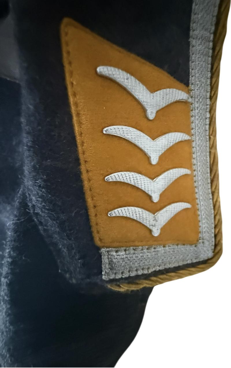 Luftwaffe 'Fallschirmjäger NCO's Flight Blouse With Bleu Cloth Fallschrimjager Patch (Abzeigen) ( - Nice Used Condition