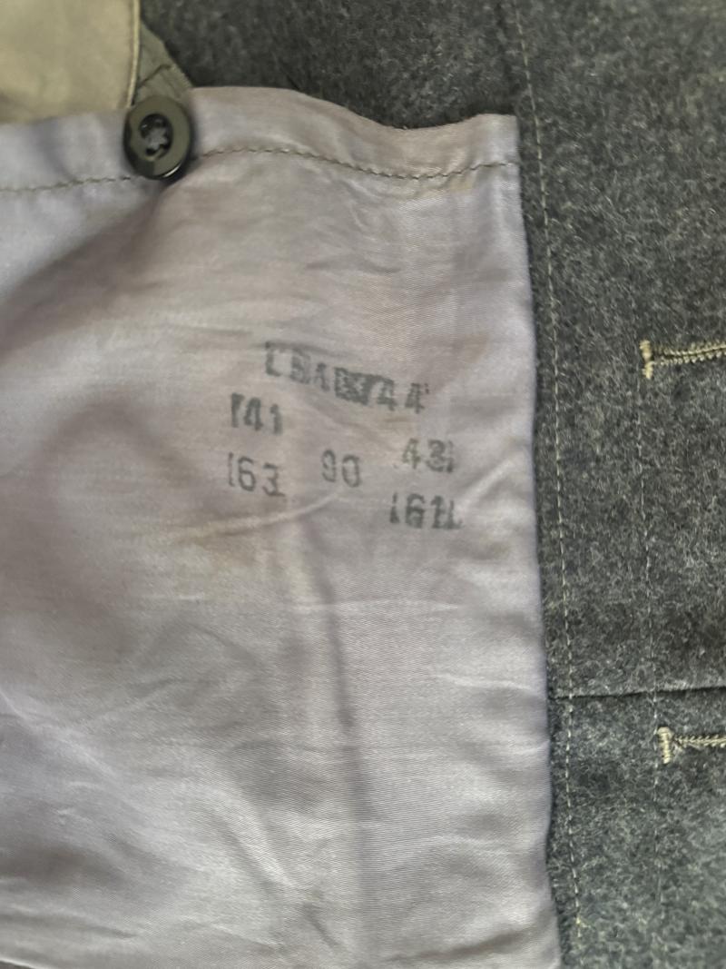 Luftwaffe 'Fallschirmjäger NCO's Flight Blouse With Bleu Cloth Fallschrimjager Patch (Abzeigen) ( - Nice Used Condition